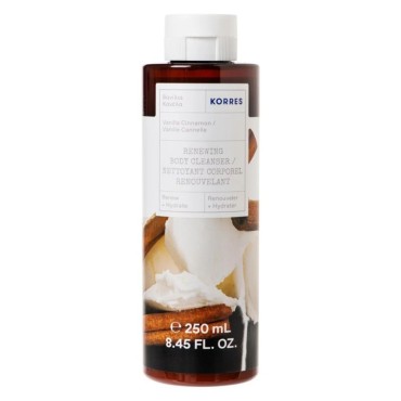 Korres Renewing Body Cleanser Vanilla Cinnamon 250ml