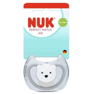 Nuk Πιπίλα Σιλικόνης 7225 18-36Μ Polar Bear